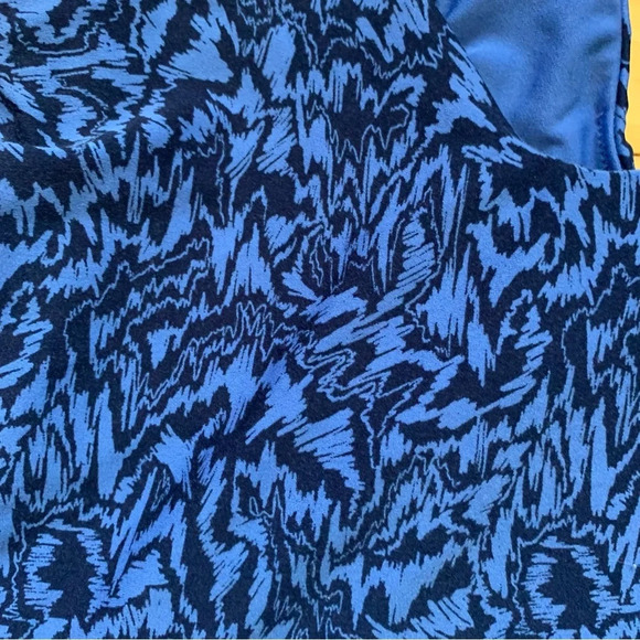 Aerie Offline Real Me Racerback Longline Sports Bra Size XXL Blue Black - Picture 6 of 6